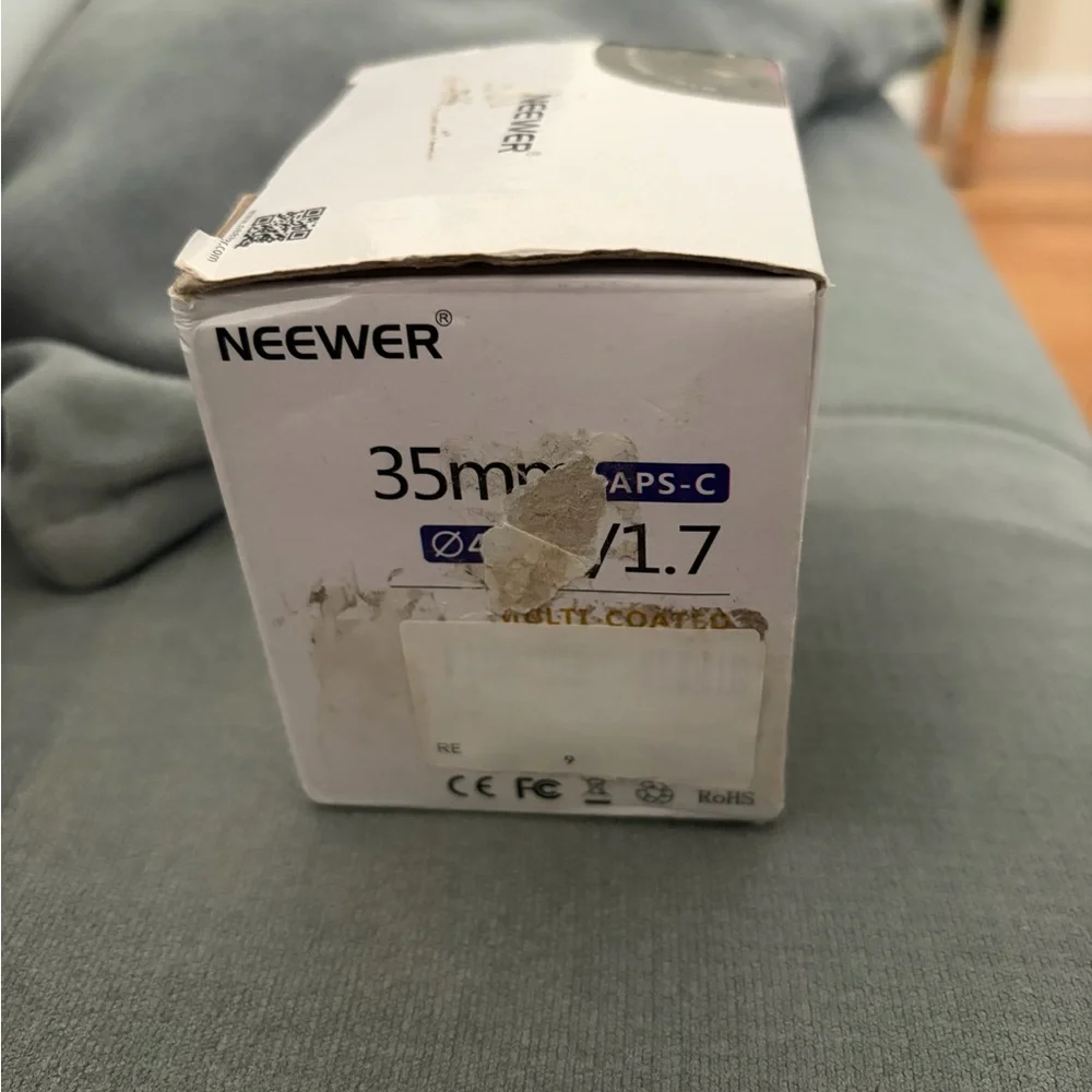 Neewer 35mm F1.7 Large Aperture APS-C Manual Focus Prime Fixed Lens